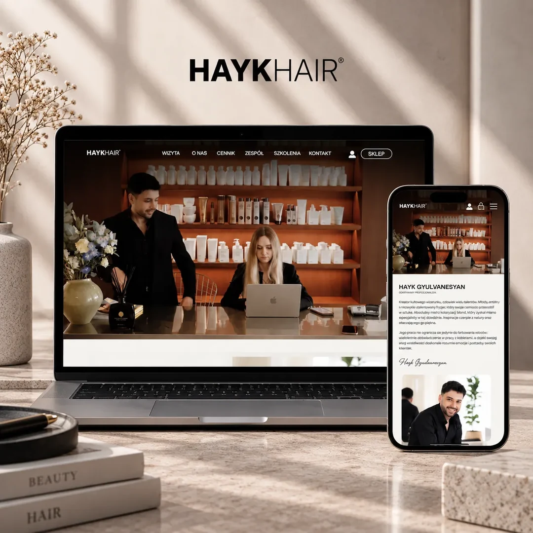 Hayk Hair, realizacja Graficzne Wizje