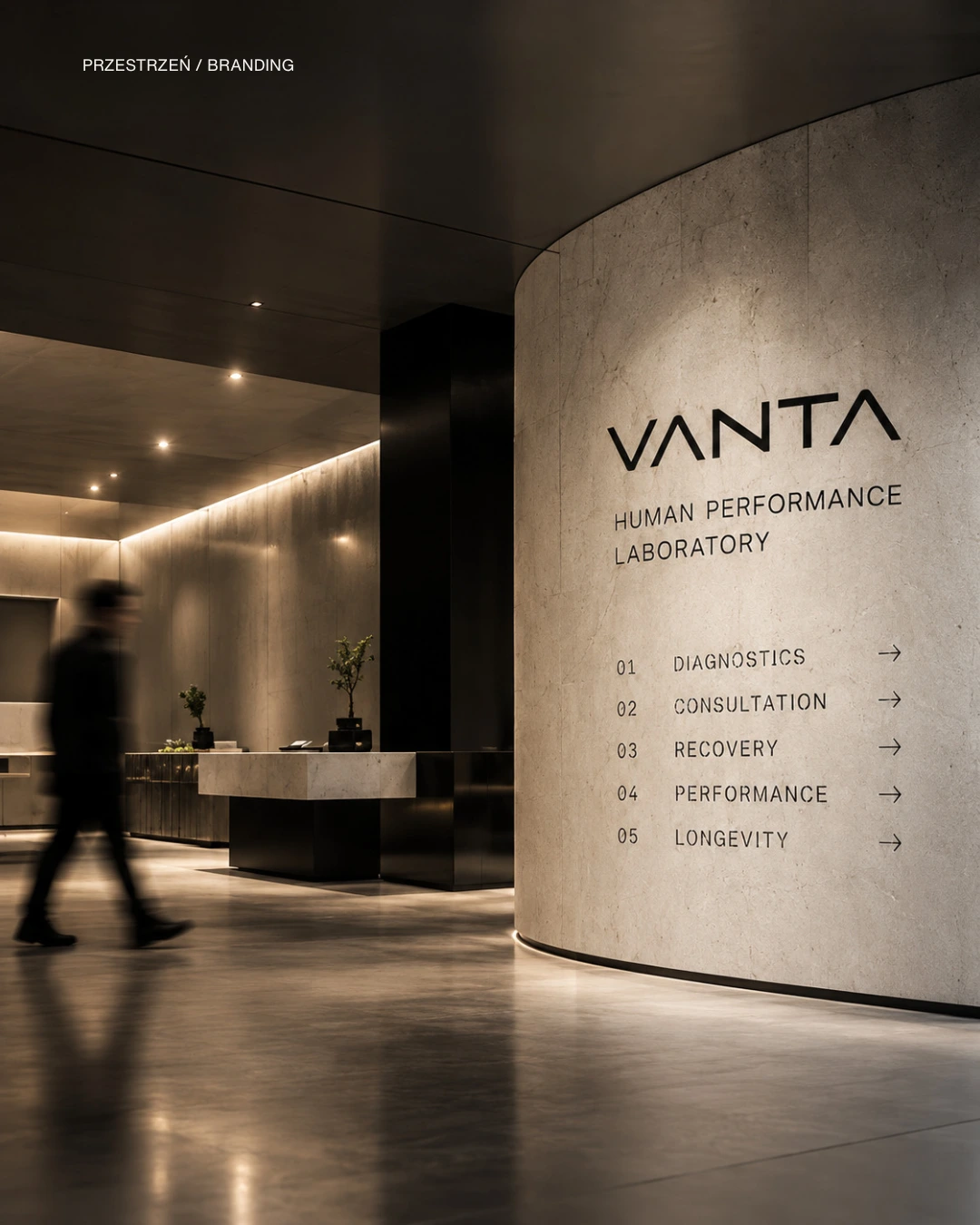 Identyfikacja VANTA we wnętrzu laboratorium