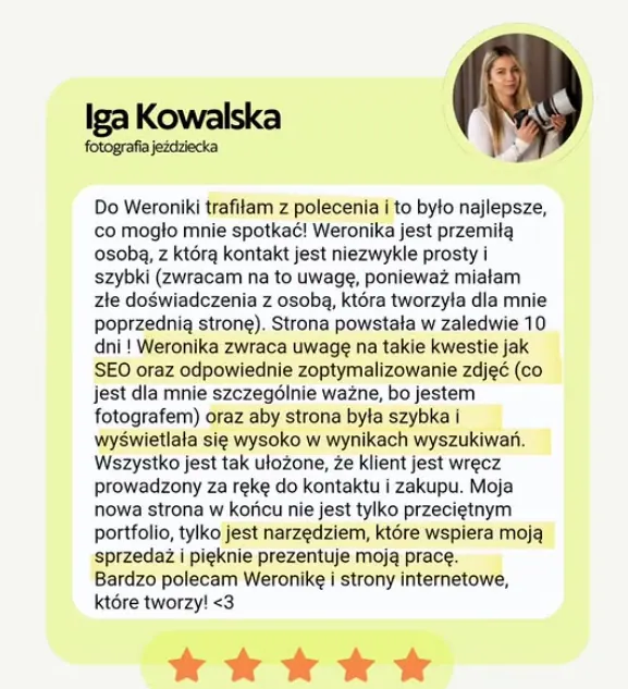 Iga Kowalska · element identyfikacji 3