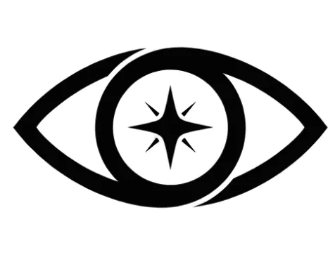 Oko z logo Graficzne wizje