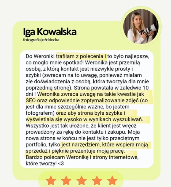 Iga Kowalska · element identyfikacji 3
